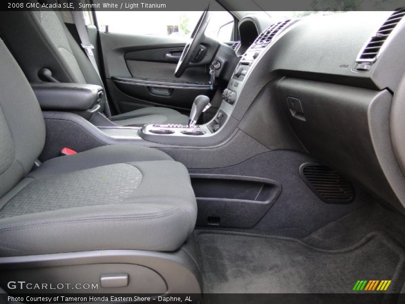 Summit White / Light Titanium 2008 GMC Acadia SLE