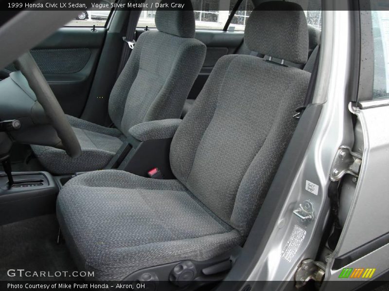 Vogue Silver Metallic / Dark Gray 1999 Honda Civic LX Sedan