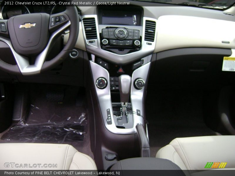 Crystal Red Metallic / Cocoa/Light Neutral 2012 Chevrolet Cruze LTZ/RS