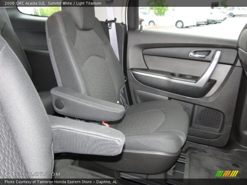 Summit White / Light Titanium 2008 GMC Acadia SLE