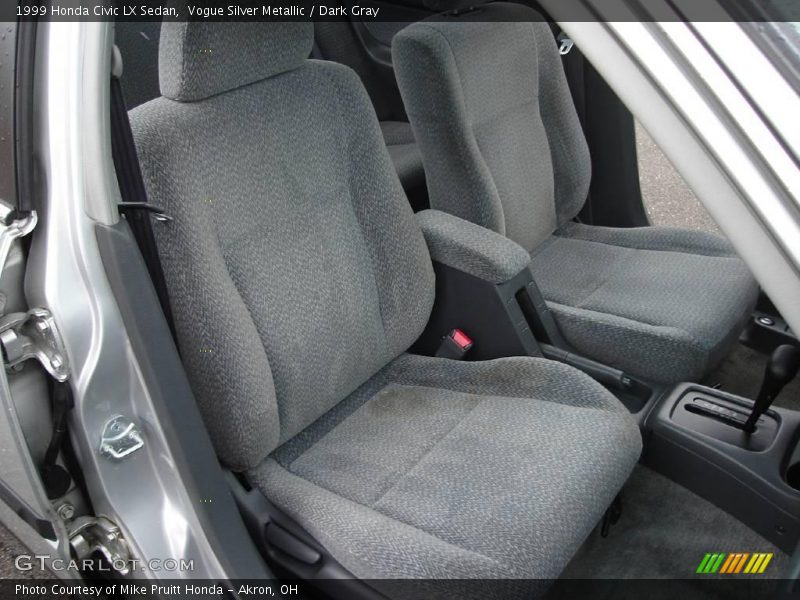 Vogue Silver Metallic / Dark Gray 1999 Honda Civic LX Sedan