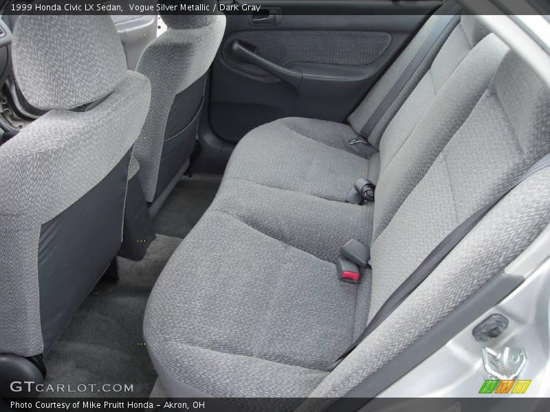 Vogue Silver Metallic / Dark Gray 1999 Honda Civic LX Sedan