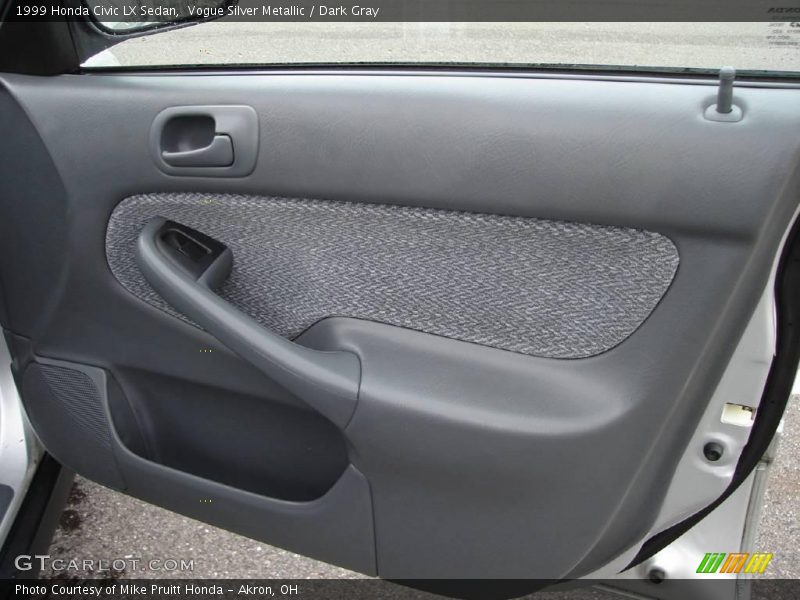 Vogue Silver Metallic / Dark Gray 1999 Honda Civic LX Sedan
