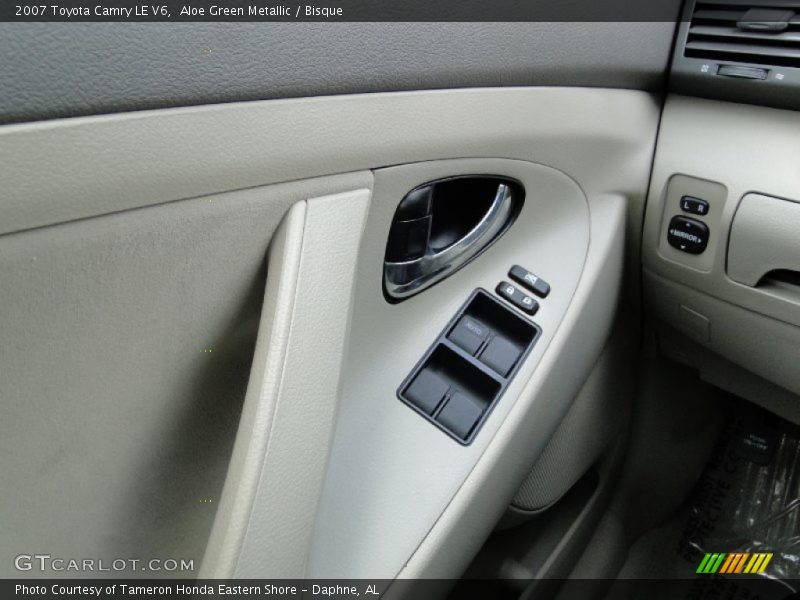 Aloe Green Metallic / Bisque 2007 Toyota Camry LE V6