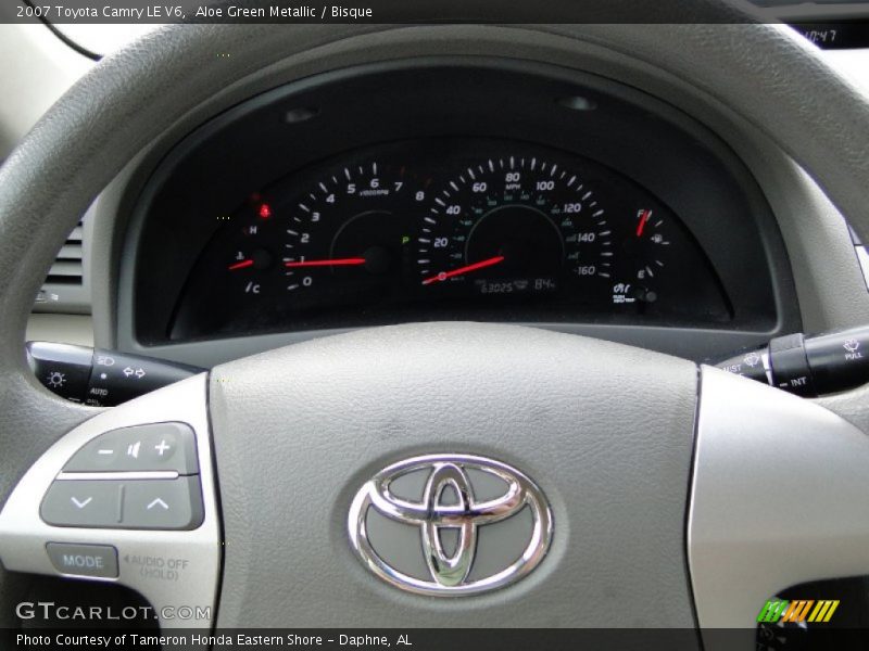 Aloe Green Metallic / Bisque 2007 Toyota Camry LE V6