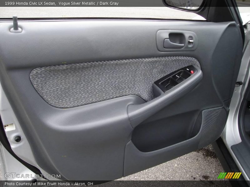 Vogue Silver Metallic / Dark Gray 1999 Honda Civic LX Sedan