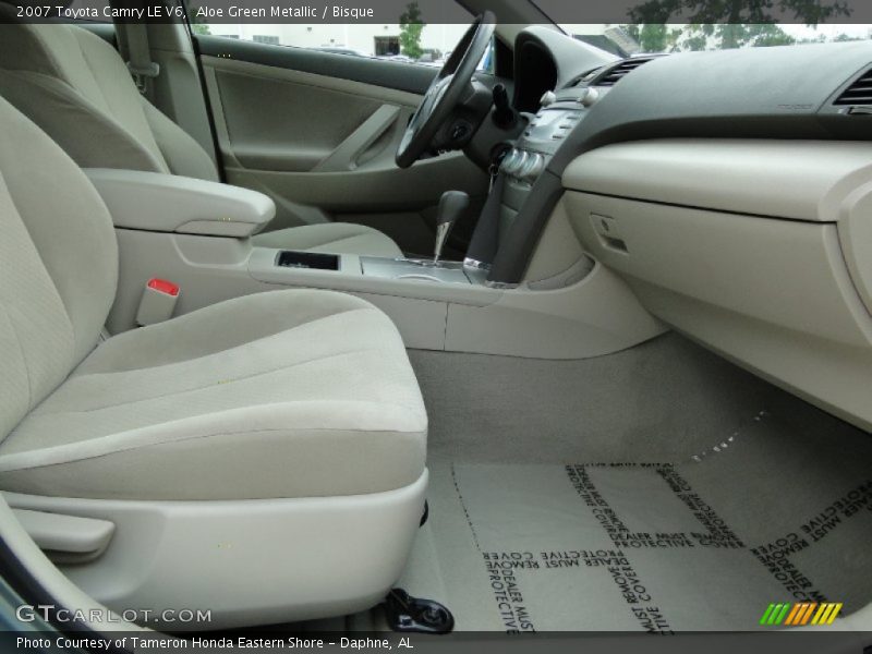 Aloe Green Metallic / Bisque 2007 Toyota Camry LE V6