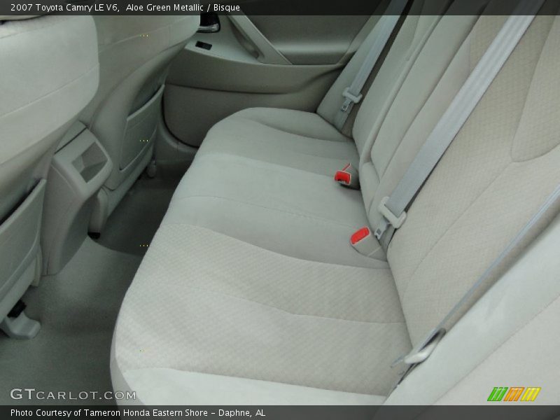 Aloe Green Metallic / Bisque 2007 Toyota Camry LE V6