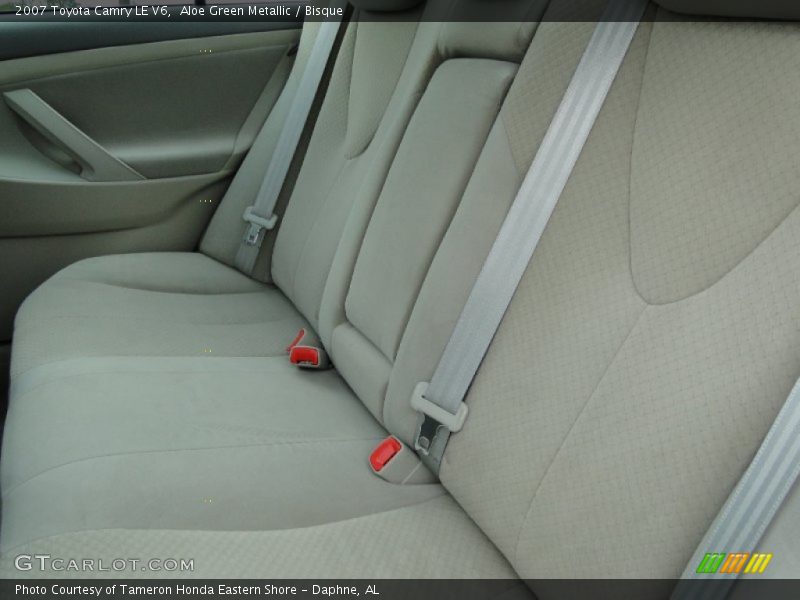 Aloe Green Metallic / Bisque 2007 Toyota Camry LE V6