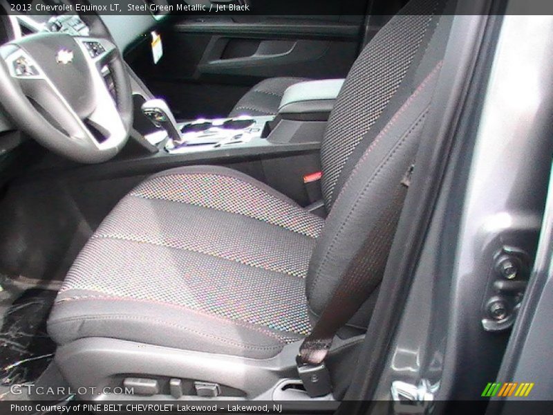 Steel Green Metallic / Jet Black 2013 Chevrolet Equinox LT