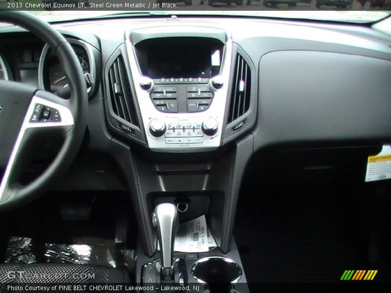 Steel Green Metallic / Jet Black 2013 Chevrolet Equinox LT