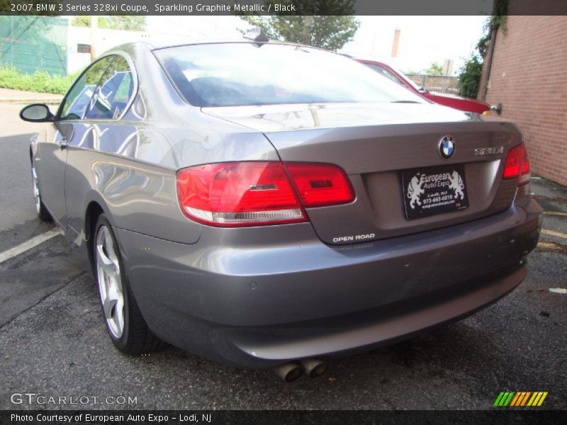 Sparkling Graphite Metallic / Black 2007 BMW 3 Series 328xi Coupe