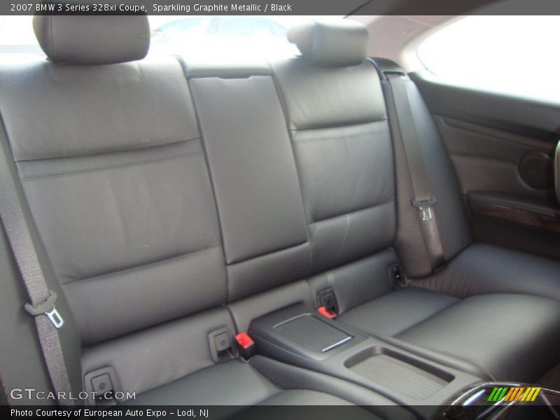 Sparkling Graphite Metallic / Black 2007 BMW 3 Series 328xi Coupe