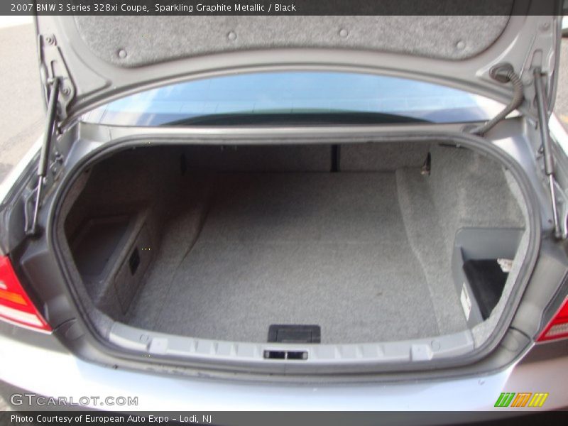 Sparkling Graphite Metallic / Black 2007 BMW 3 Series 328xi Coupe