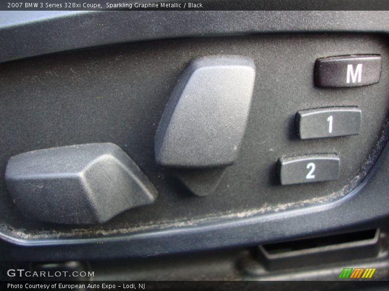 Sparkling Graphite Metallic / Black 2007 BMW 3 Series 328xi Coupe