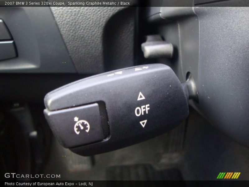 Sparkling Graphite Metallic / Black 2007 BMW 3 Series 328xi Coupe