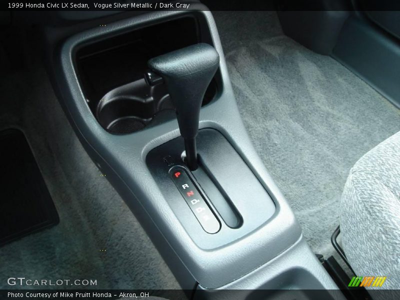 Vogue Silver Metallic / Dark Gray 1999 Honda Civic LX Sedan