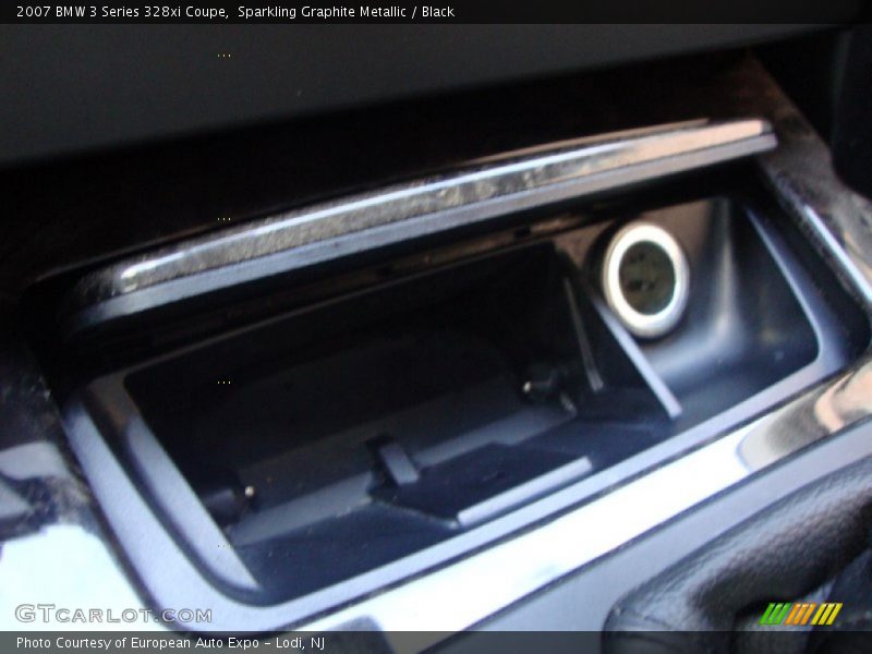 Sparkling Graphite Metallic / Black 2007 BMW 3 Series 328xi Coupe