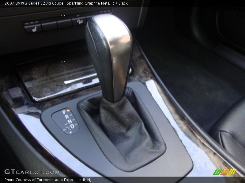 Sparkling Graphite Metallic / Black 2007 BMW 3 Series 328xi Coupe