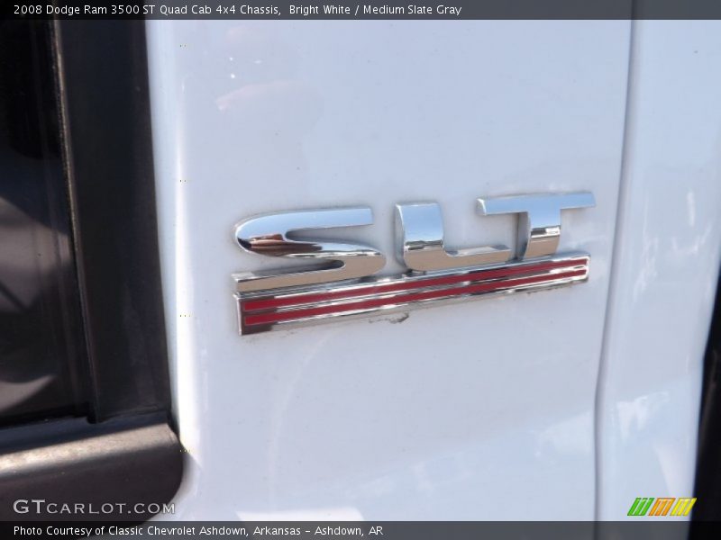 SLT - 2008 Dodge Ram 3500 ST Quad Cab 4x4 Chassis