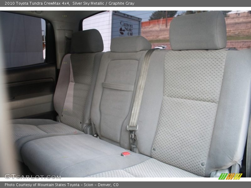 Silver Sky Metallic / Graphite Gray 2010 Toyota Tundra CrewMax 4x4