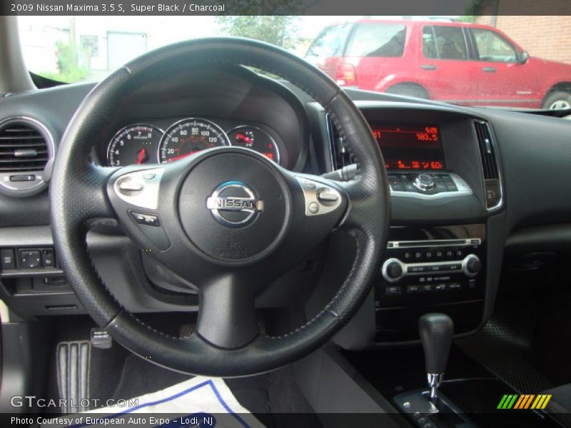 Super Black / Charcoal 2009 Nissan Maxima 3.5 S