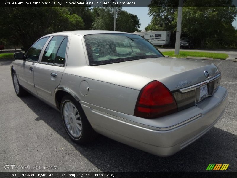 Smokestone Metallic / Medium Light Stone 2009 Mercury Grand Marquis LS