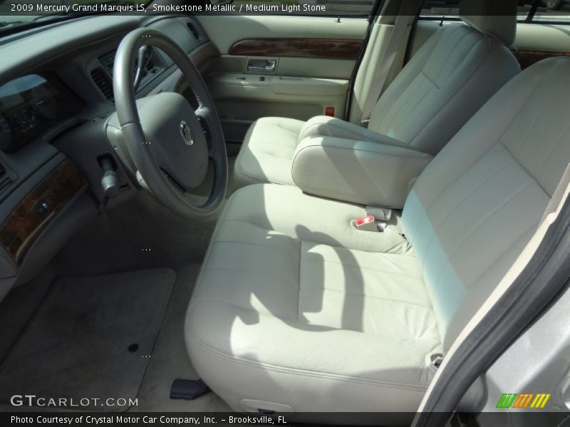 Smokestone Metallic / Medium Light Stone 2009 Mercury Grand Marquis LS