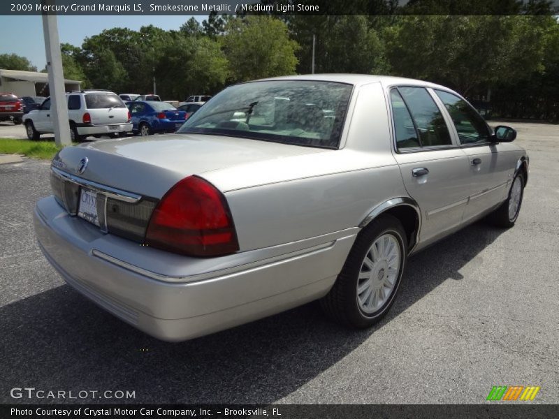 Smokestone Metallic / Medium Light Stone 2009 Mercury Grand Marquis LS