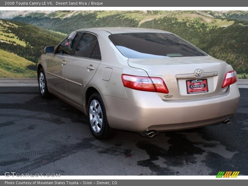 Desert Sand Mica / Bisque 2008 Toyota Camry LE V6