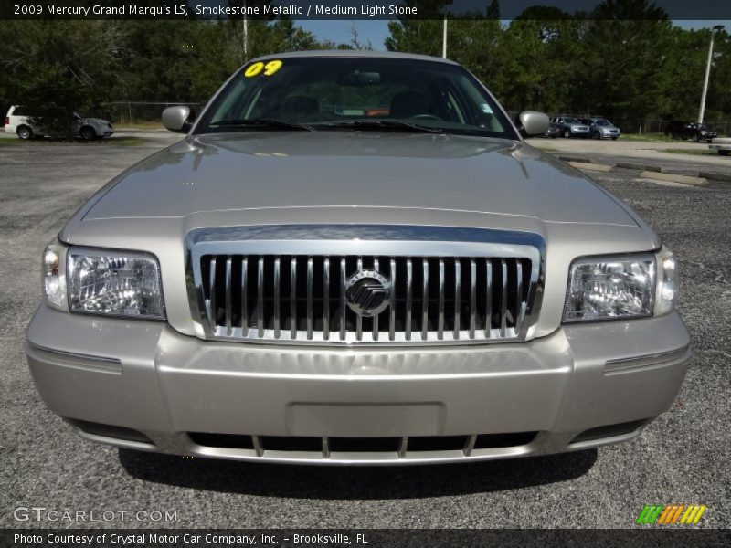 Smokestone Metallic / Medium Light Stone 2009 Mercury Grand Marquis LS