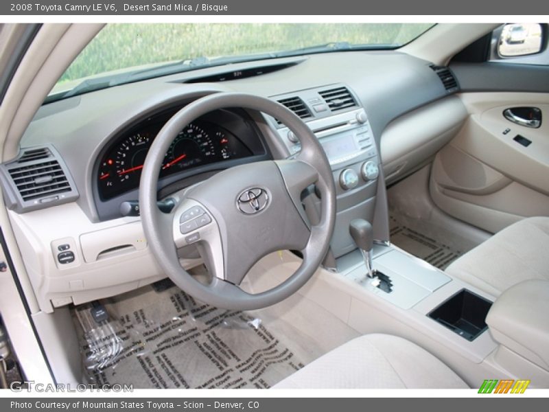 Desert Sand Mica / Bisque 2008 Toyota Camry LE V6
