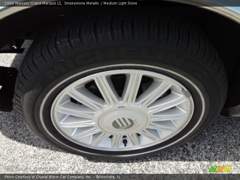 Smokestone Metallic / Medium Light Stone 2009 Mercury Grand Marquis LS