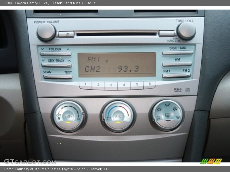 Desert Sand Mica / Bisque 2008 Toyota Camry LE V6