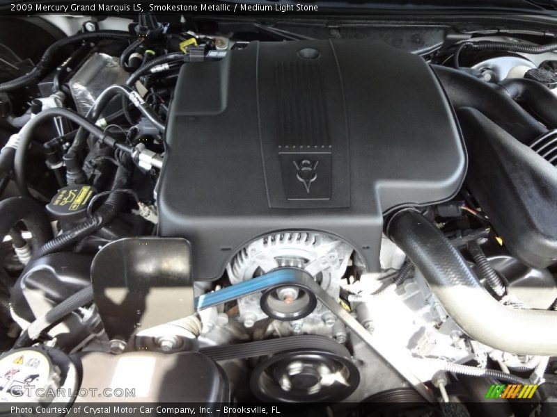 Smokestone Metallic / Medium Light Stone 2009 Mercury Grand Marquis LS