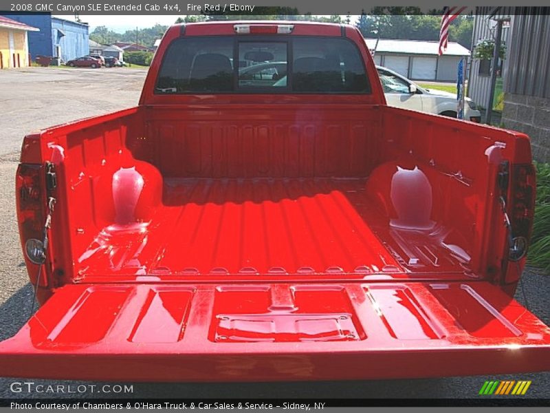 Fire Red / Ebony 2008 GMC Canyon SLE Extended Cab 4x4