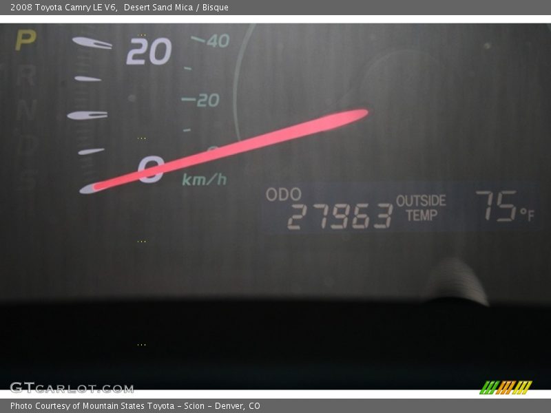 Desert Sand Mica / Bisque 2008 Toyota Camry LE V6