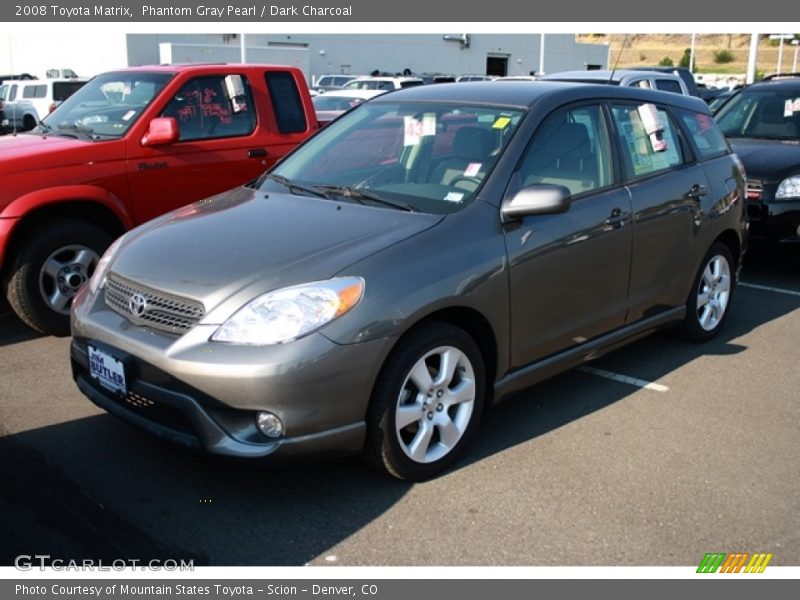 Phantom Gray Pearl / Dark Charcoal 2008 Toyota Matrix