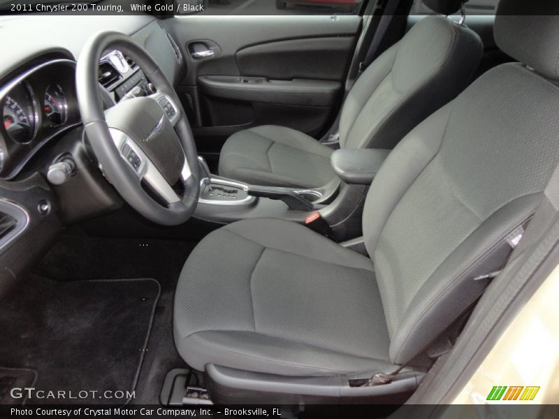 Front Seat of 2011 200 Touring