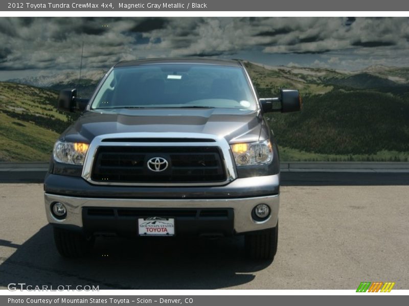 Magnetic Gray Metallic / Black 2012 Toyota Tundra CrewMax 4x4
