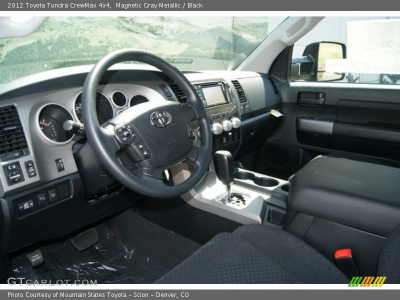 Magnetic Gray Metallic / Black 2012 Toyota Tundra CrewMax 4x4