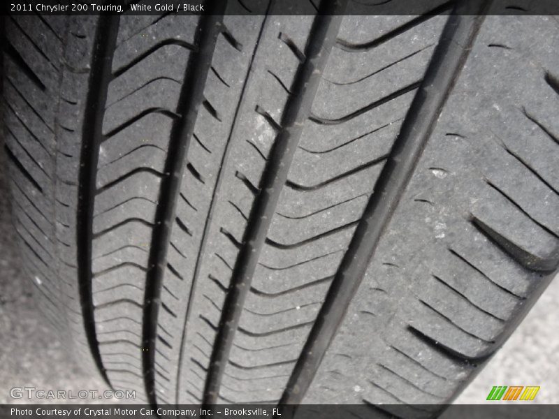 White Gold / Black 2011 Chrysler 200 Touring