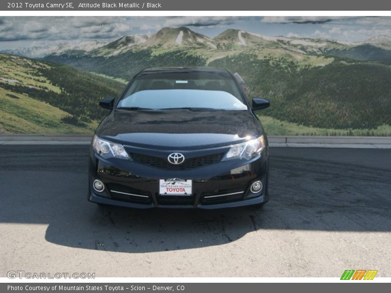 Attitude Black Metallic / Black 2012 Toyota Camry SE