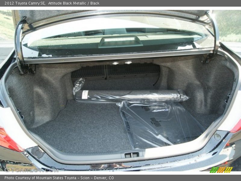Attitude Black Metallic / Black 2012 Toyota Camry SE