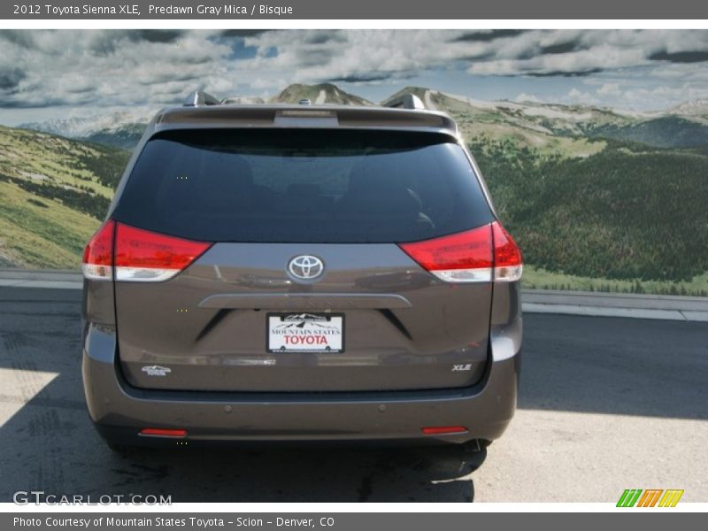 Predawn Gray Mica / Bisque 2012 Toyota Sienna XLE