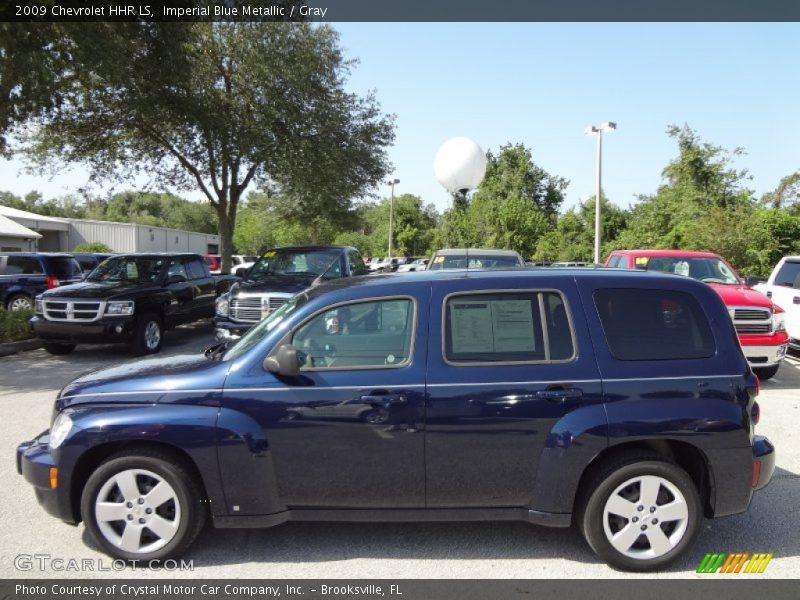 Imperial Blue Metallic / Gray 2009 Chevrolet HHR LS