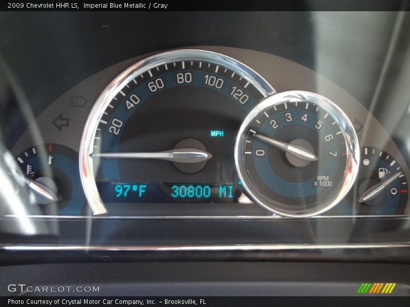 Imperial Blue Metallic / Gray 2009 Chevrolet HHR LS