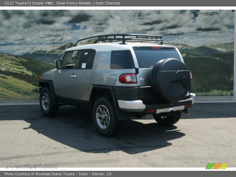 Silver Fresco Metallic / Dark Charcoal 2012 Toyota FJ Cruiser 4WD