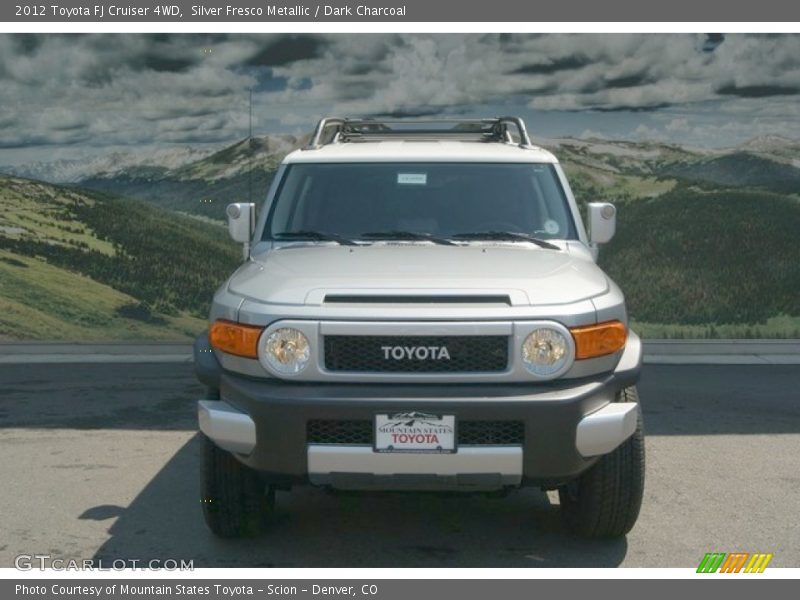 Silver Fresco Metallic / Dark Charcoal 2012 Toyota FJ Cruiser 4WD