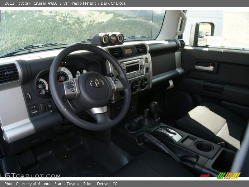 Silver Fresco Metallic / Dark Charcoal 2012 Toyota FJ Cruiser 4WD